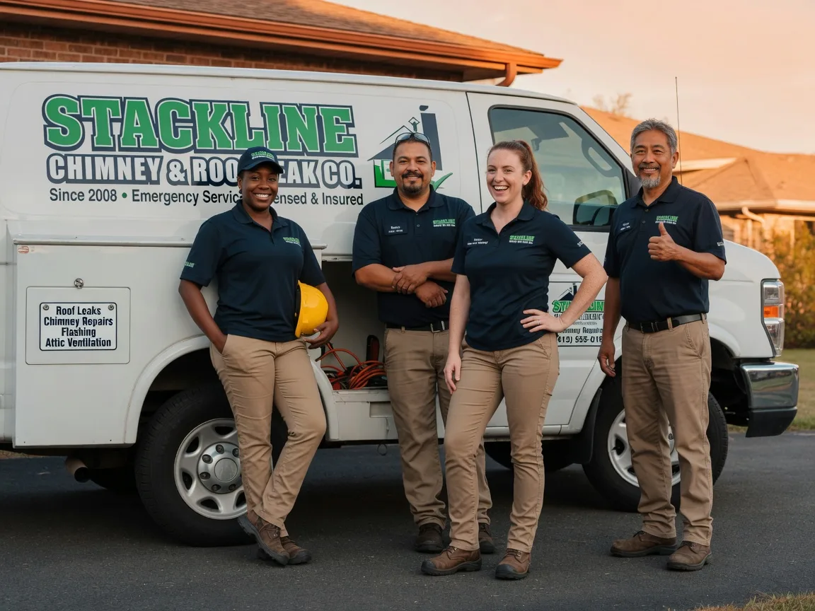 Chimney flashing repair company in Branchland, WV